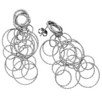 Pendientes Giovanni Raspini Mujer in Plata 09308